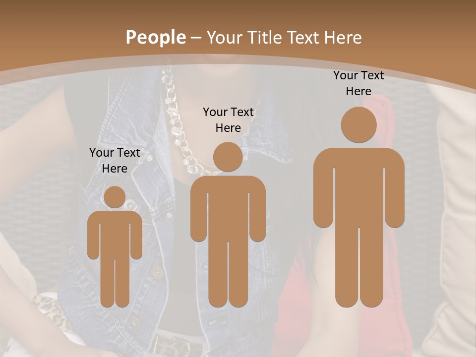 A Woman Sitting On A Couch With Her Legs Crossed PowerPoint Template