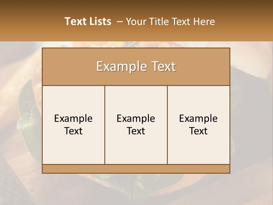A Chicken Sandwich With Cheese And Lettuce On A Wooden Cutting Board PowerPoint Template