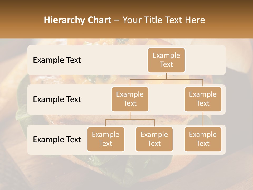 A Chicken Sandwich With Cheese And Lettuce On A Wooden Cutting Board PowerPoint Template