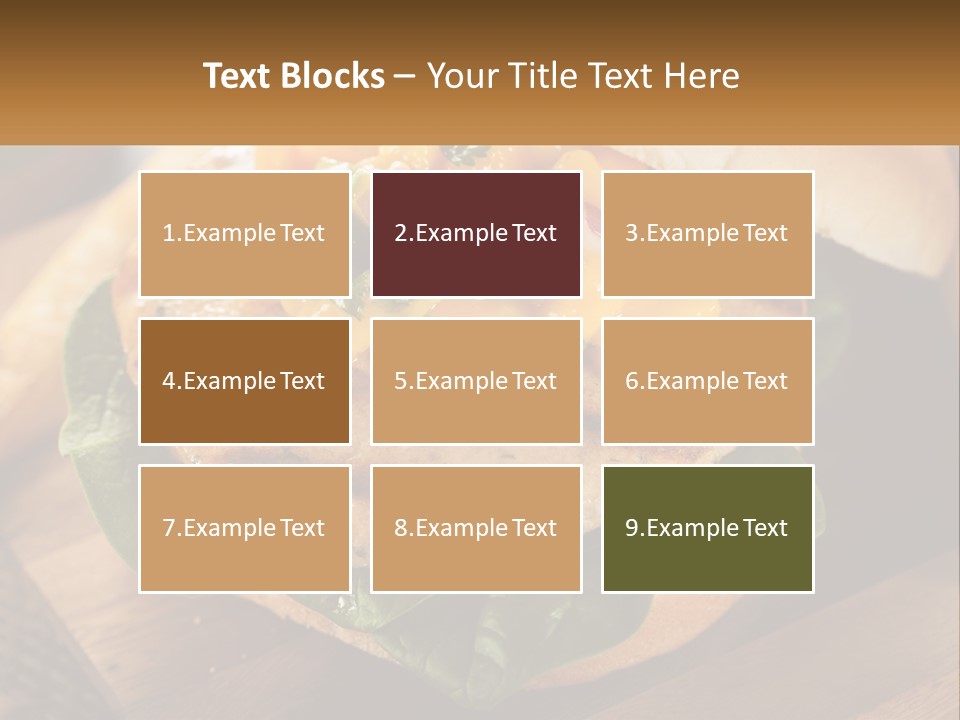 A Chicken Sandwich With Cheese And Lettuce On A Wooden Cutting Board PowerPoint Template