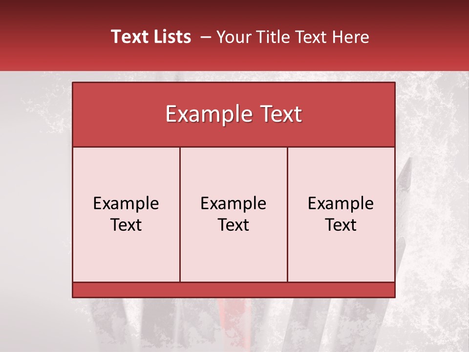 A Group Of Pencils With A Red Pencil In The Middle Of Them PowerPoint Template