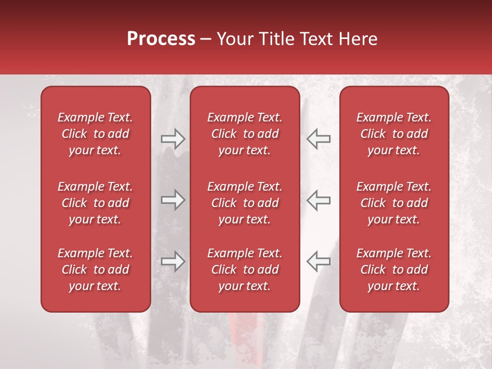 A Group Of Pencils With A Red Pencil In The Middle Of Them PowerPoint Template