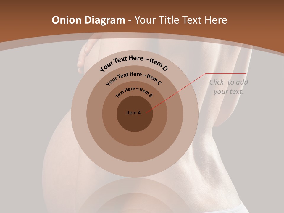 A Pregnant Woman In A White Panties Powerpoint Presentation PowerPoint Template