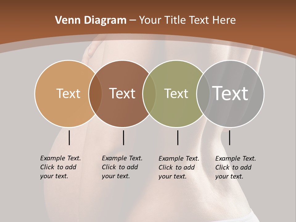 A Pregnant Woman In A White Panties Powerpoint Presentation PowerPoint Template