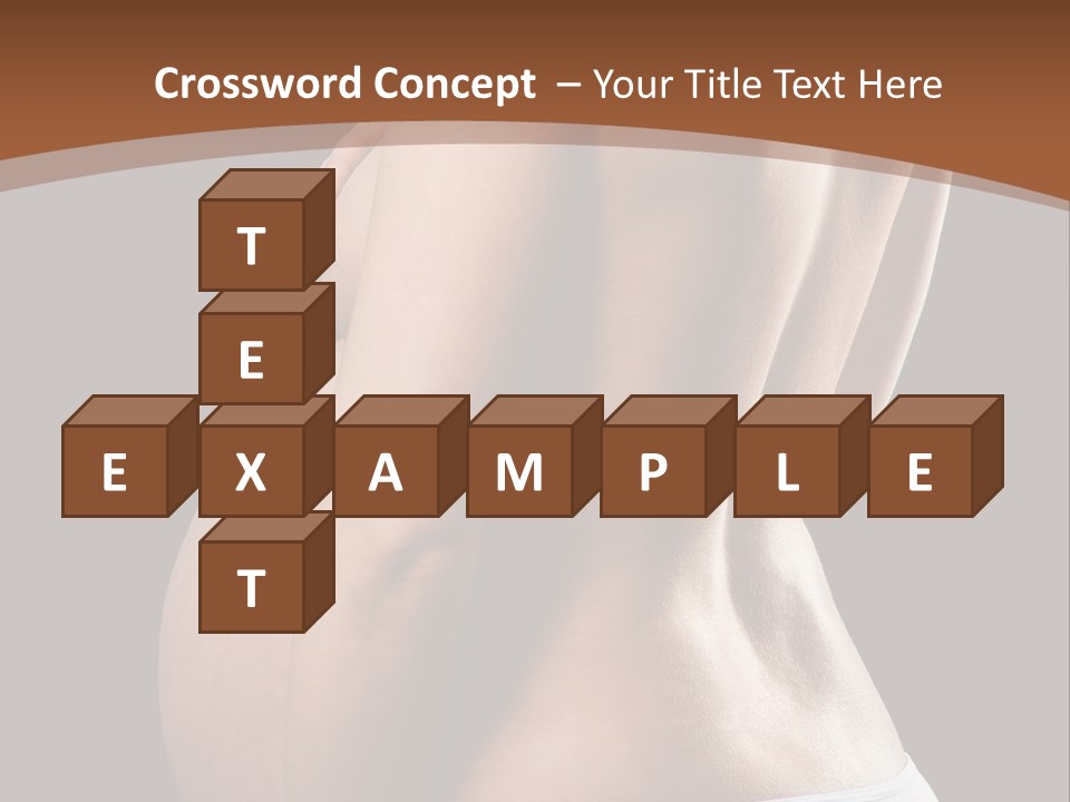 A Pregnant Woman In A White Panties Powerpoint Presentation PowerPoint Template