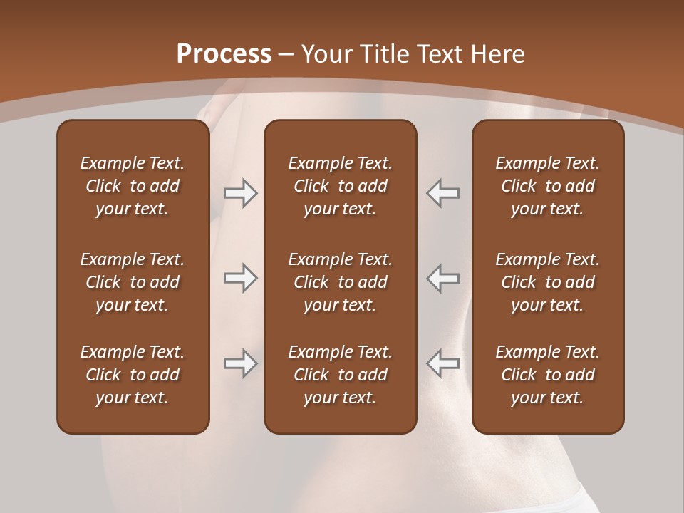 A Pregnant Woman In A White Panties Powerpoint Presentation PowerPoint Template