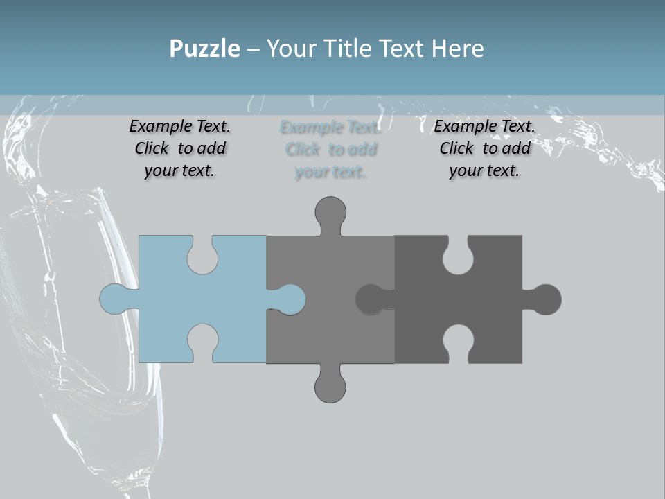 A Glass Of Wine Is Being Poured Into It PowerPoint Template