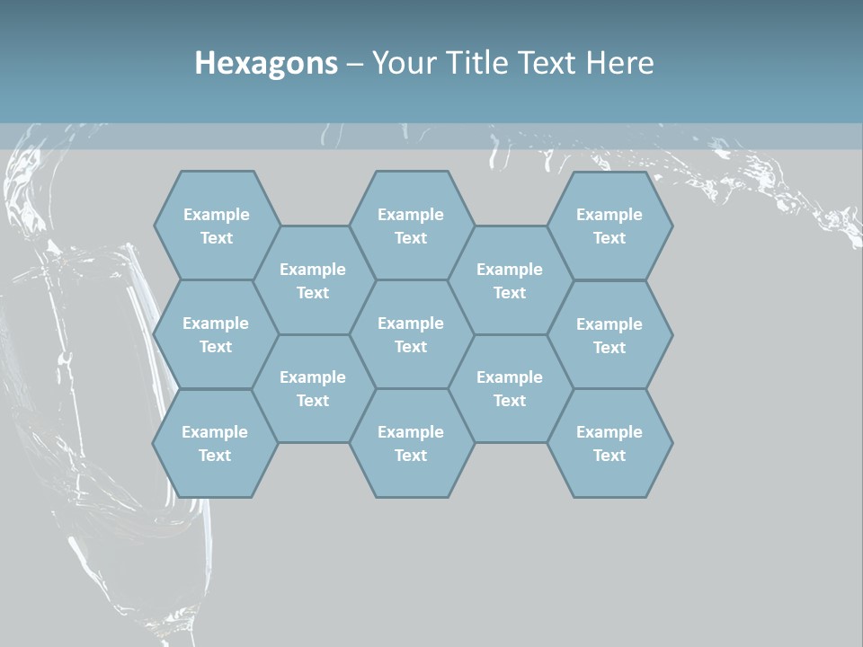 A Glass Of Wine Is Being Poured Into It PowerPoint Template