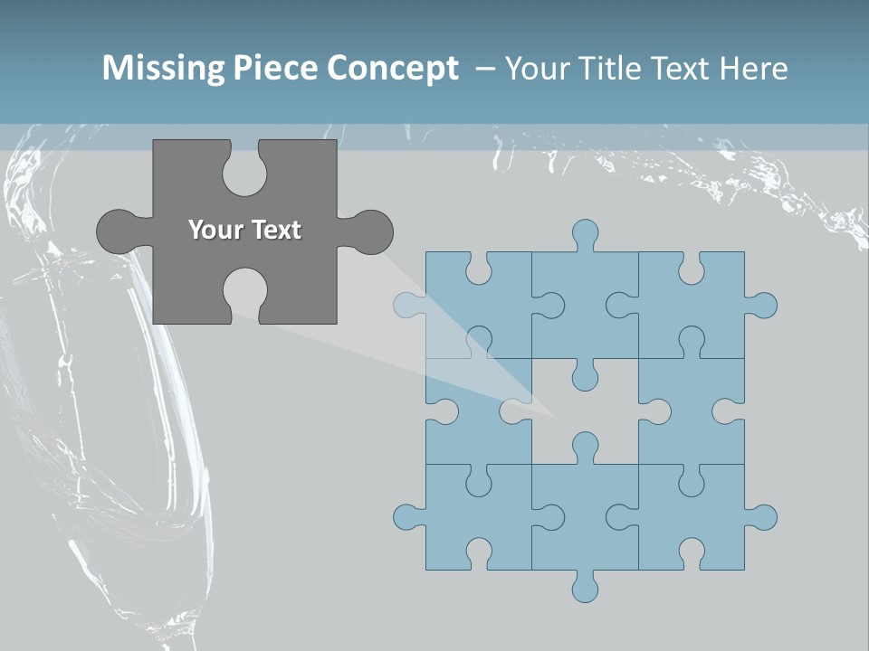 A Glass Of Wine Is Being Poured Into It PowerPoint Template