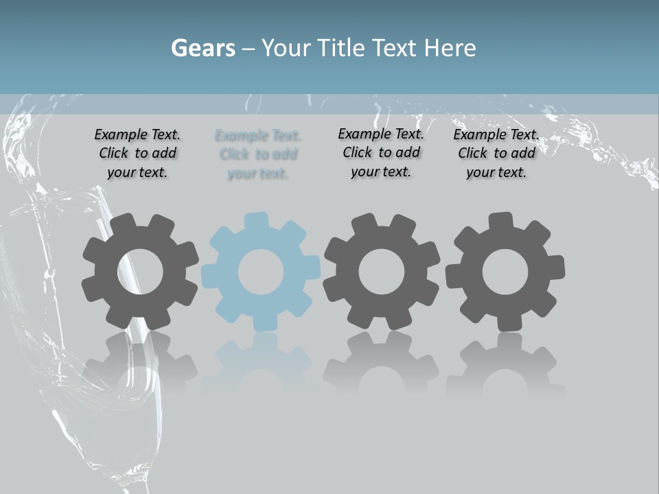 A Glass Of Wine Is Being Poured Into It PowerPoint Template