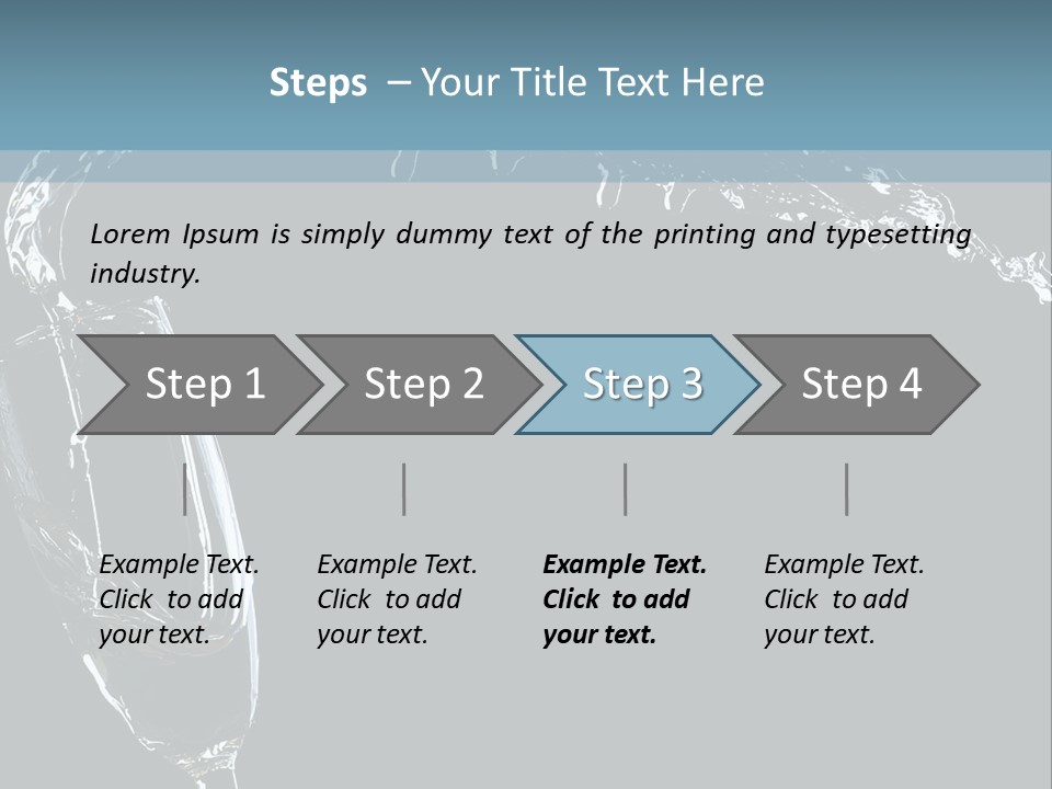 A Glass Of Wine Is Being Poured Into It PowerPoint Template