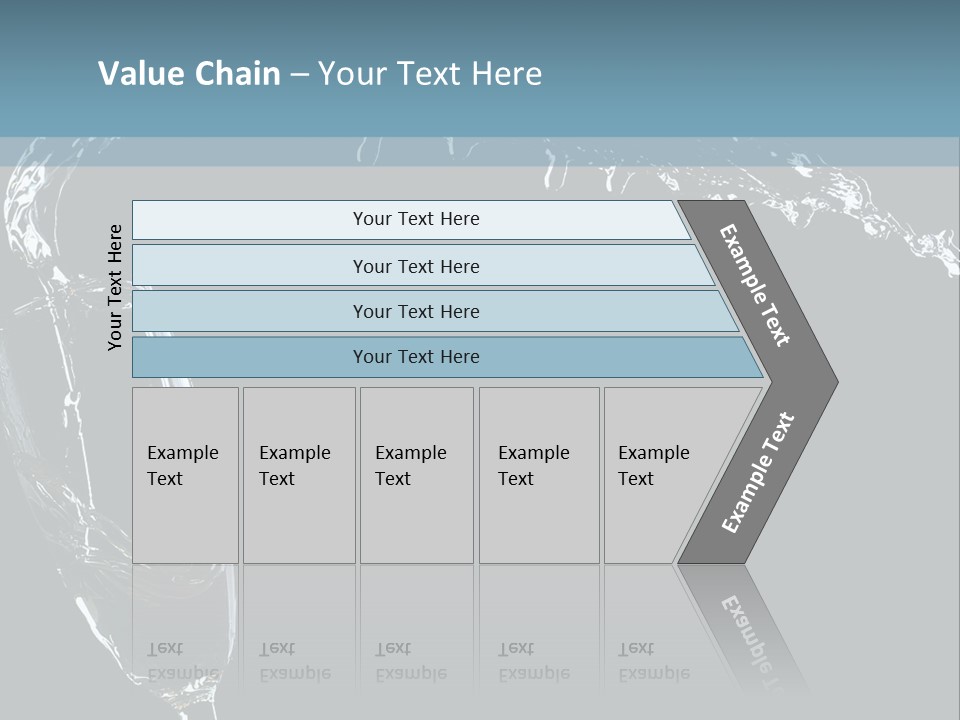 A Glass Of Wine Is Being Poured Into It PowerPoint Template