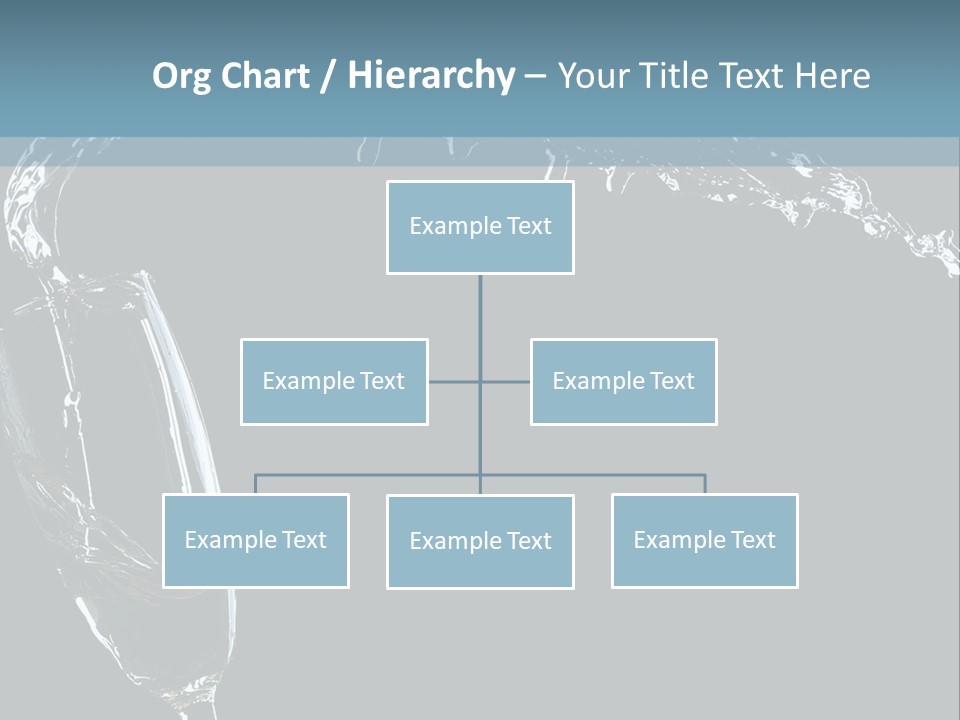 A Glass Of Wine Is Being Poured Into It PowerPoint Template