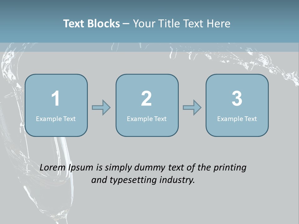A Glass Of Wine Is Being Poured Into It PowerPoint Template