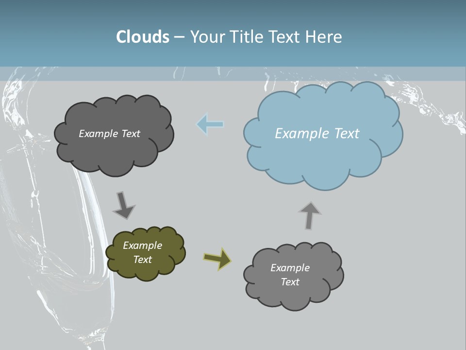 A Glass Of Wine Is Being Poured Into It PowerPoint Template