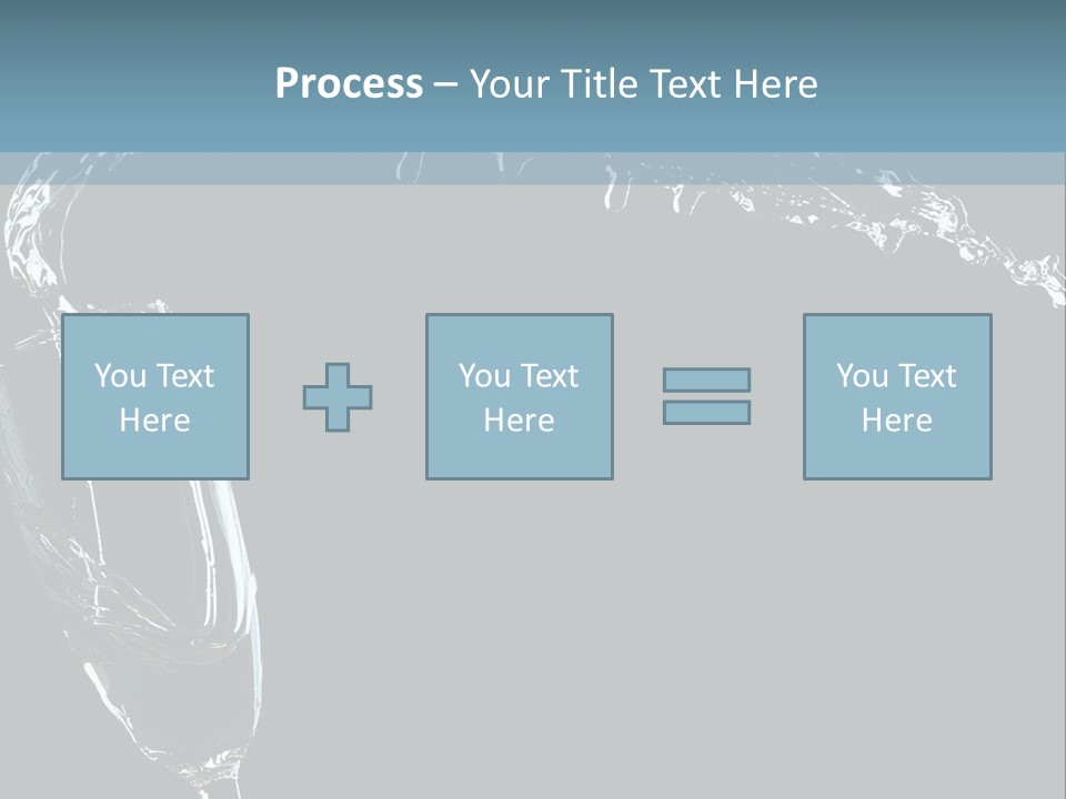 A Glass Of Wine Is Being Poured Into It PowerPoint Template