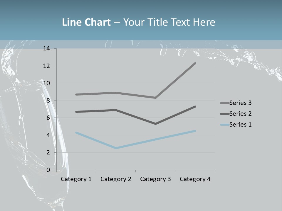 A Glass Of Wine Is Being Poured Into It PowerPoint Template