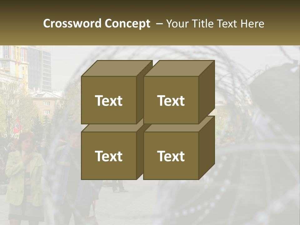 A Group Of People Standing Next To Each Other PowerPoint Template