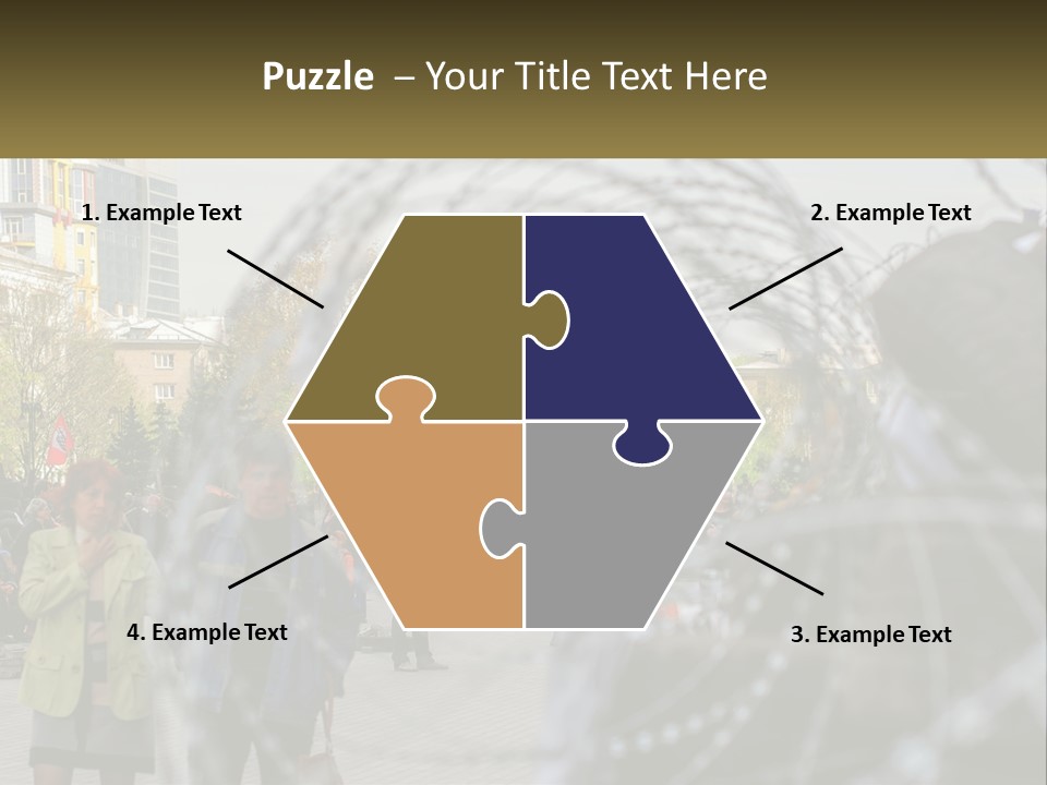 A Group Of People Standing Next To Each Other PowerPoint Template