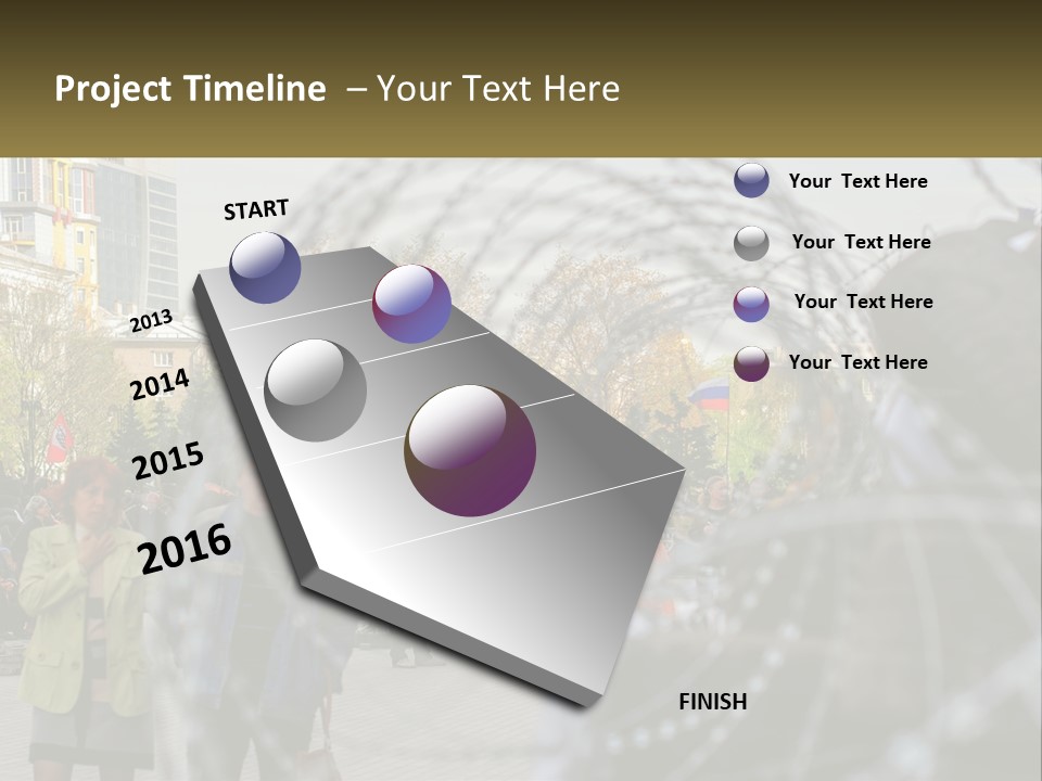 A Group Of People Standing Next To Each Other PowerPoint Template