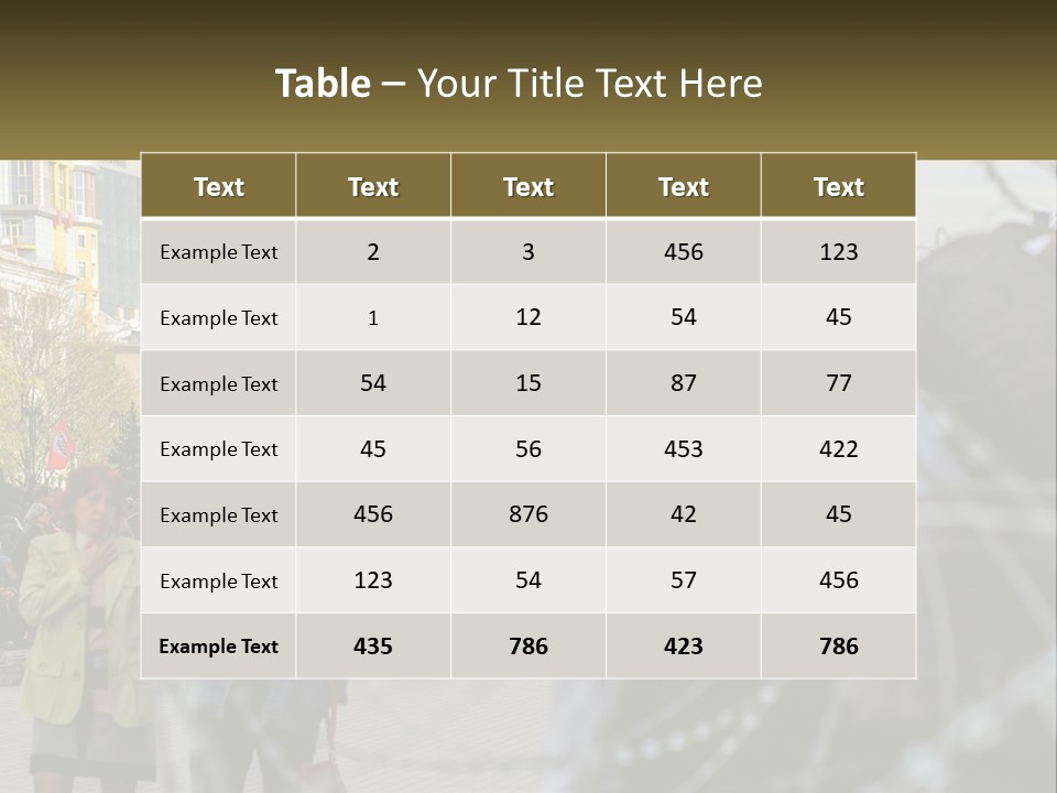 A Group Of People Standing Next To Each Other PowerPoint Template