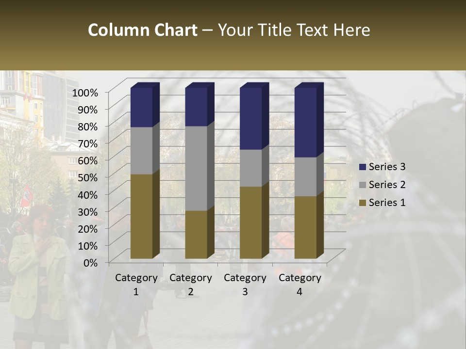 A Group Of People Standing Next To Each Other PowerPoint Template