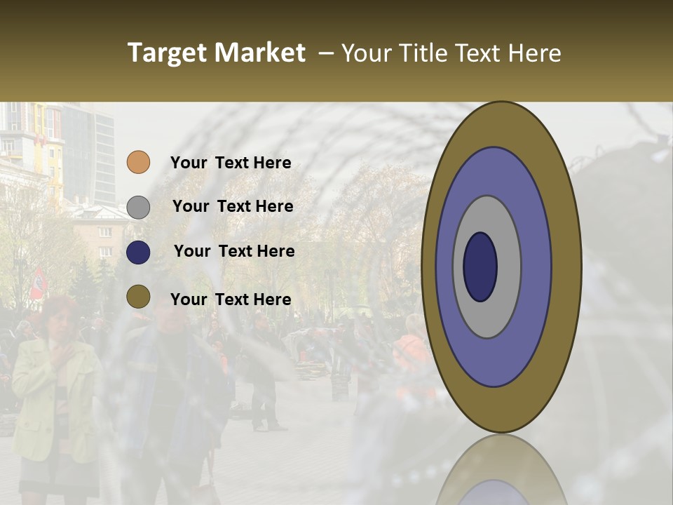 A Group Of People Standing Next To Each Other PowerPoint Template