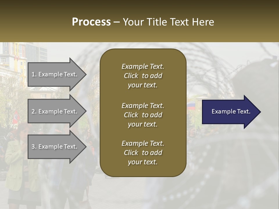 A Group Of People Standing Next To Each Other PowerPoint Template