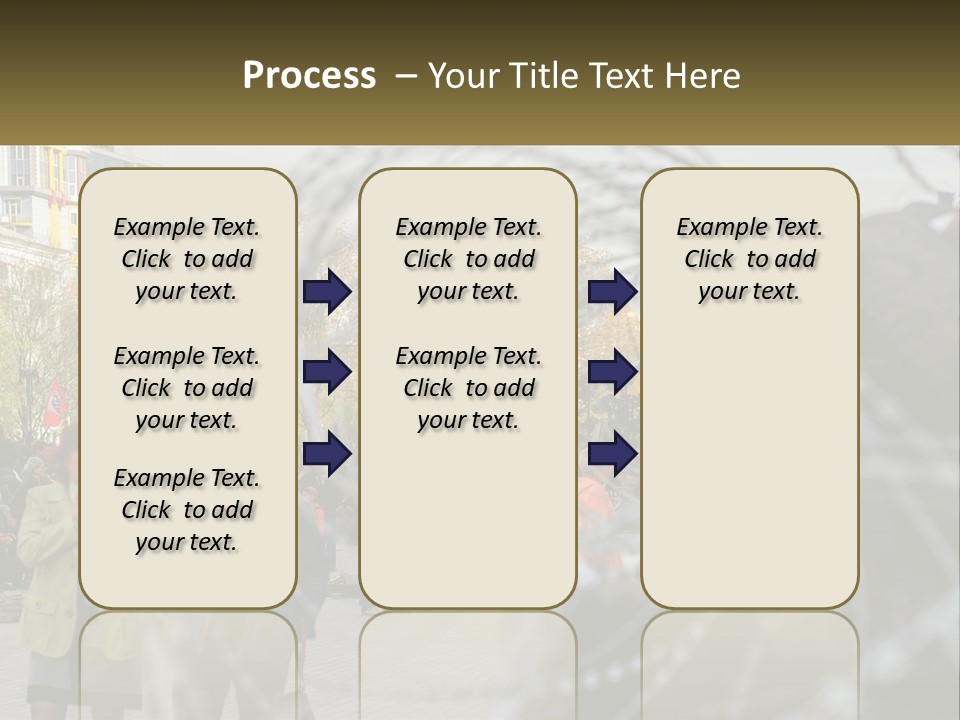 A Group Of People Standing Next To Each Other PowerPoint Template