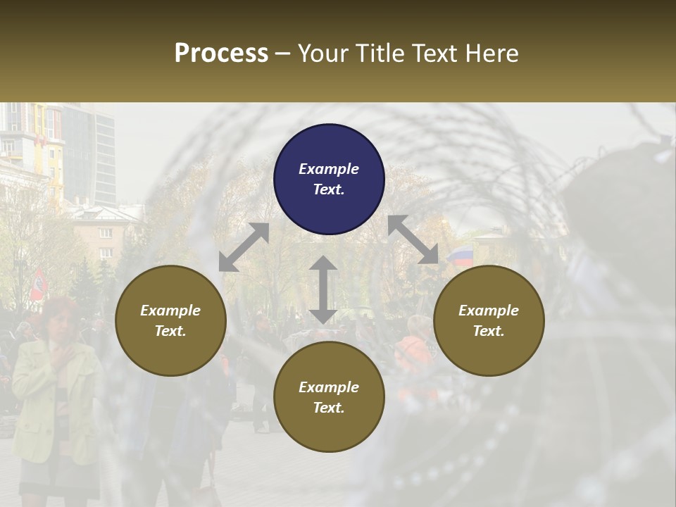 A Group Of People Standing Next To Each Other PowerPoint Template