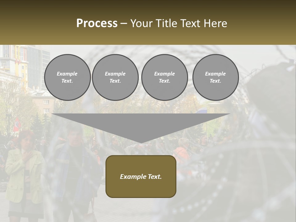 A Group Of People Standing Next To Each Other PowerPoint Template