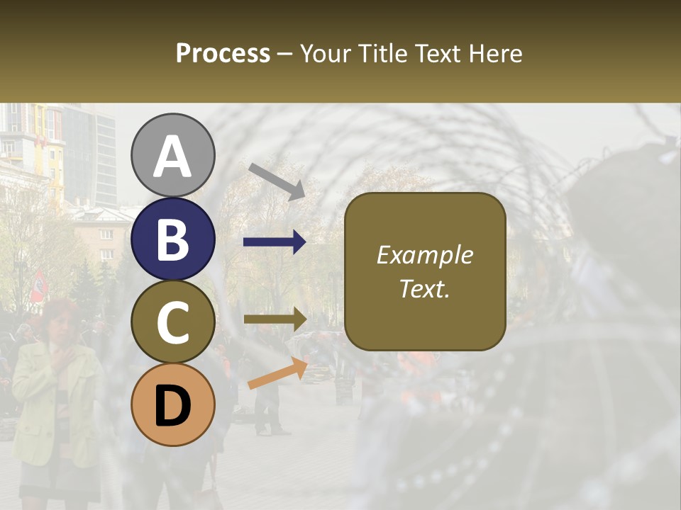 A Group Of People Standing Next To Each Other PowerPoint Template