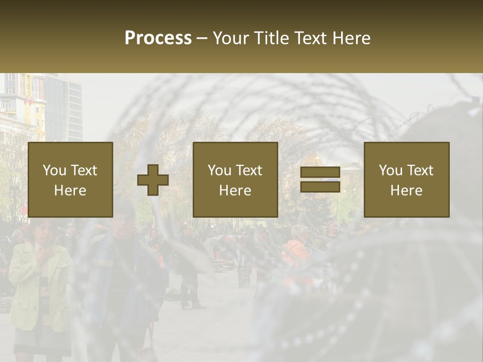 A Group Of People Standing Next To Each Other PowerPoint Template