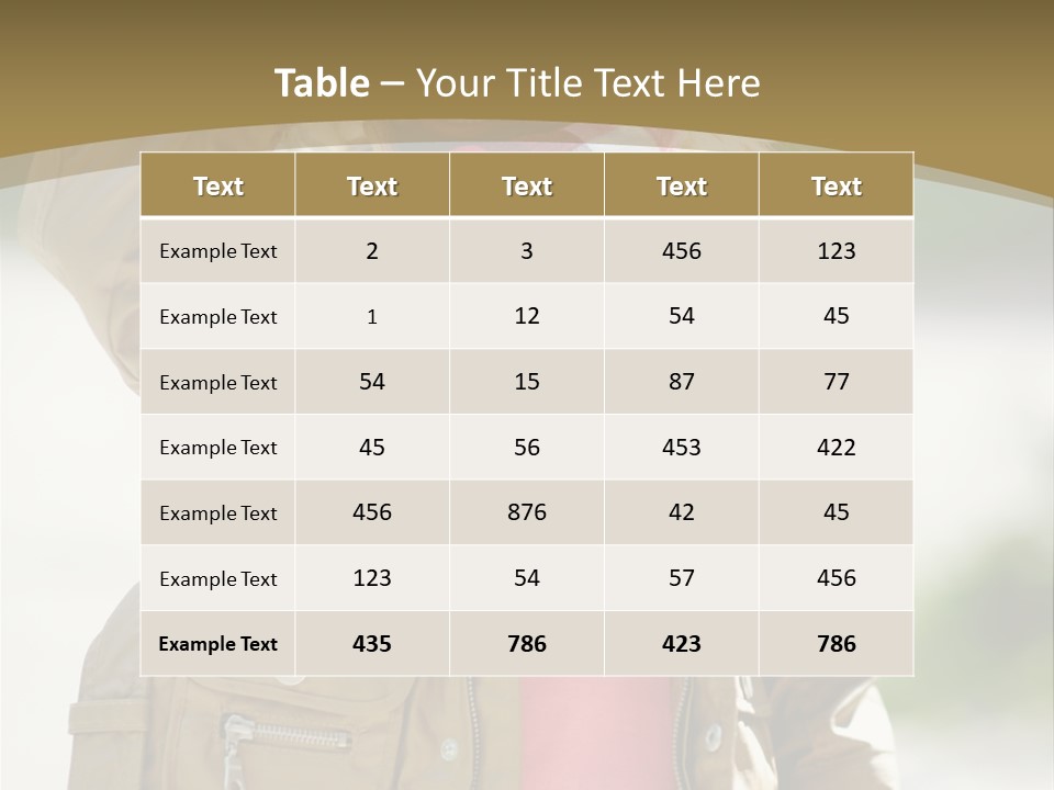 A Little Girl In A Brown Jacket Is Talking On A Cell Phone PowerPoint Template