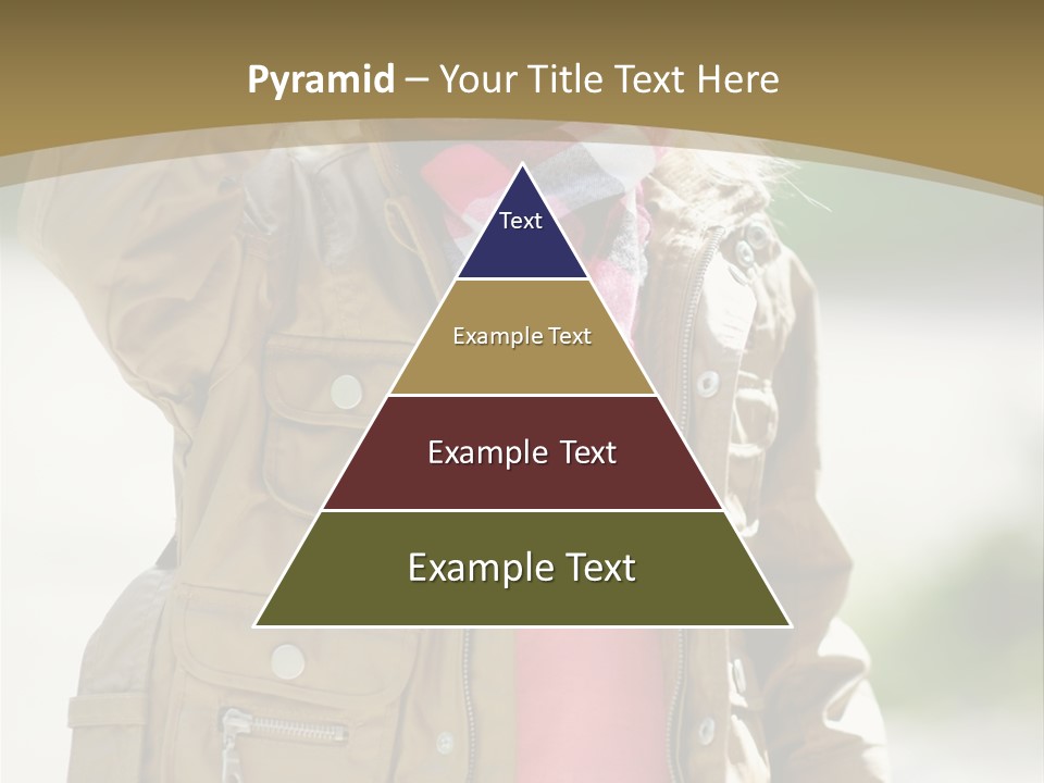 A Little Girl In A Brown Jacket Is Talking On A Cell Phone PowerPoint Template