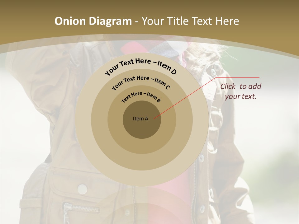 A Little Girl In A Brown Jacket Is Talking On A Cell Phone PowerPoint Template