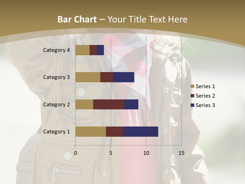A Little Girl In A Brown Jacket Is Talking On A Cell Phone PowerPoint Template