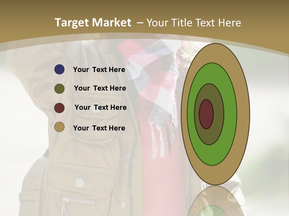 A Little Girl In A Brown Jacket Is Talking On A Cell Phone PowerPoint Template