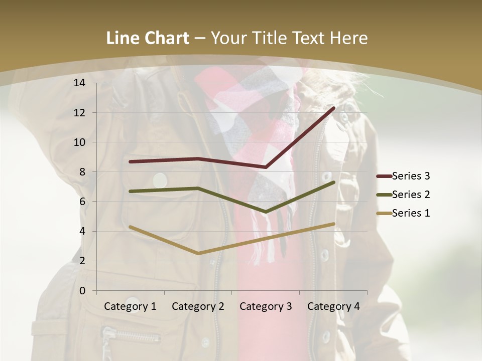 A Little Girl In A Brown Jacket Is Talking On A Cell Phone PowerPoint Template