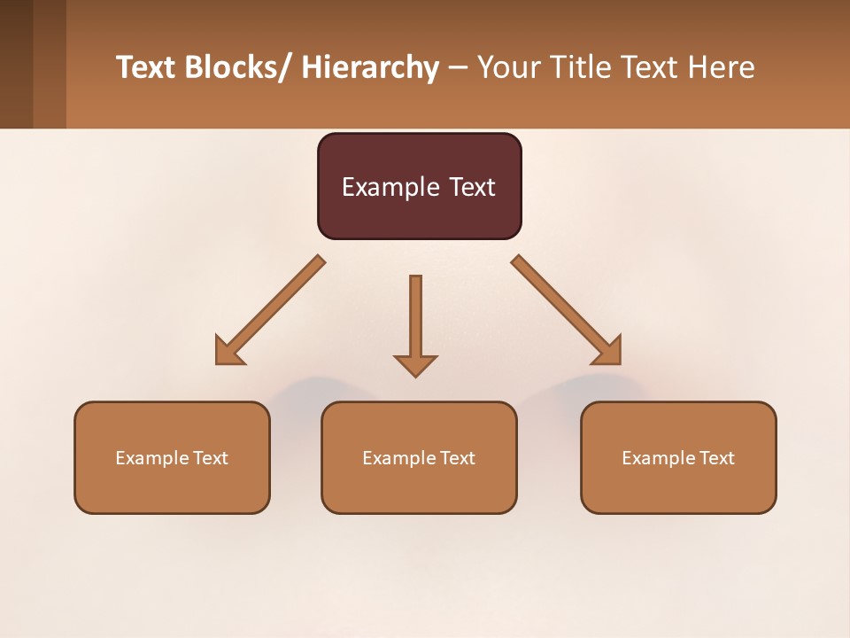 A Close Up Of A Baby's Nose With The Words Name Of Presentation On PowerPoint Template