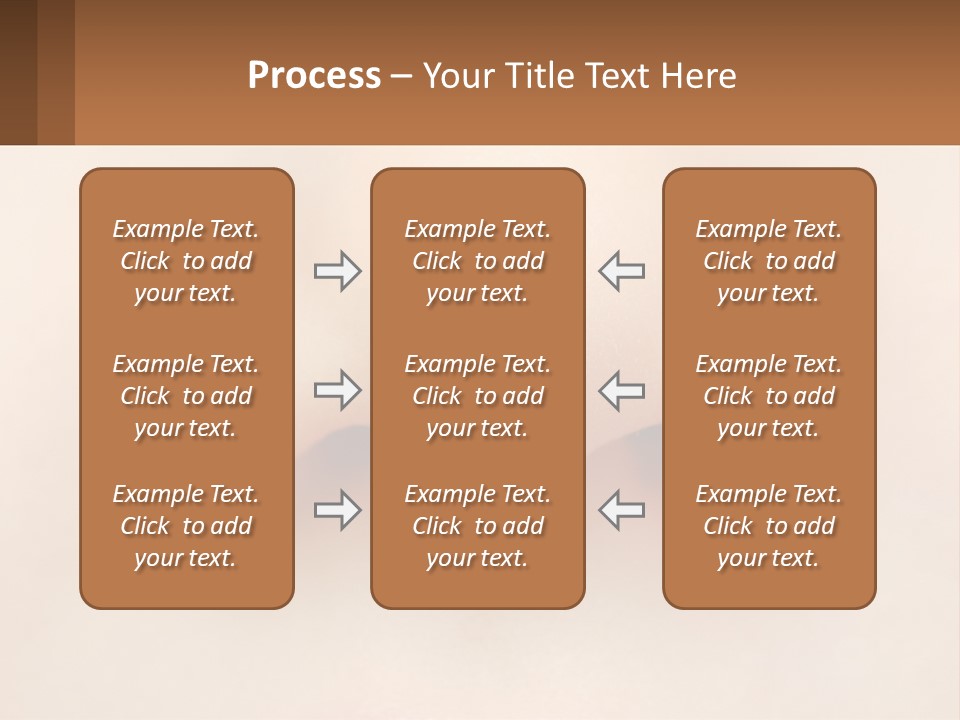 A Close Up Of A Baby's Nose With The Words Name Of Presentation On PowerPoint Template
