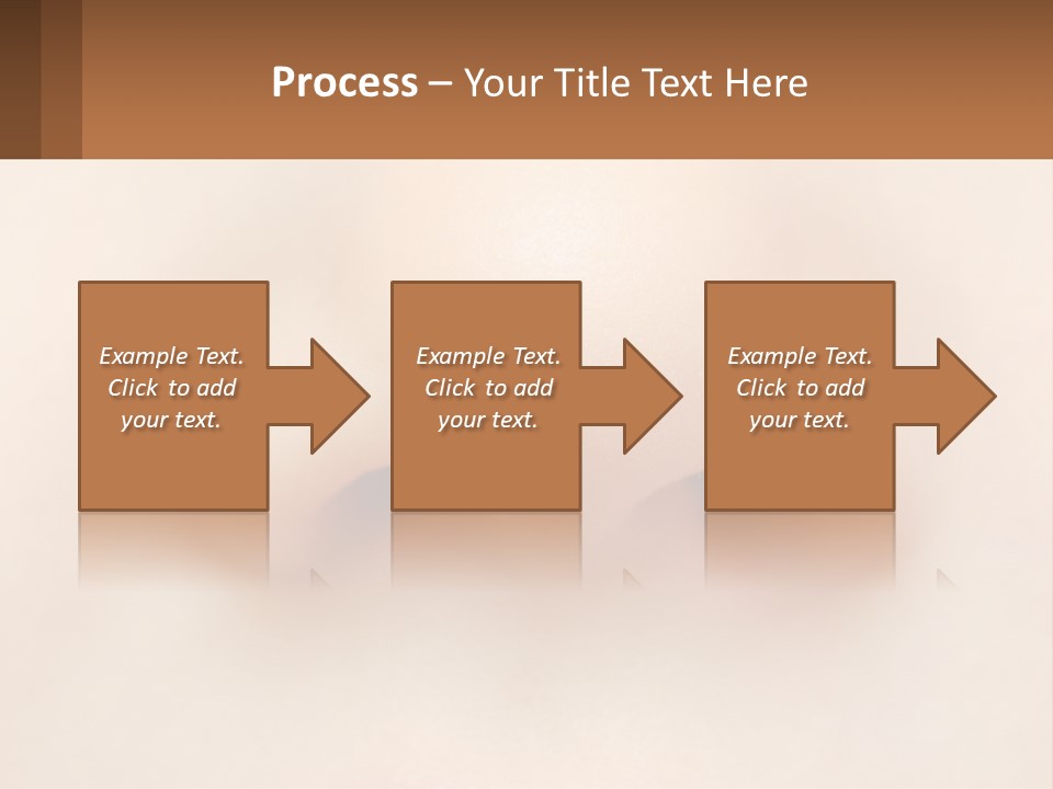 A Close Up Of A Baby's Nose With The Words Name Of Presentation On PowerPoint Template