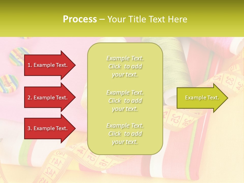 A Group Of Different Colored Spools Of Thread Next To Each Other PowerPoint Template