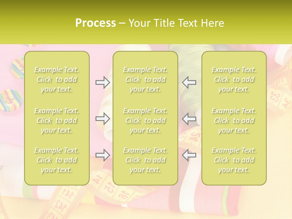 A Group Of Different Colored Spools Of Thread Next To Each Other PowerPoint Template