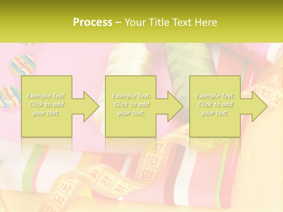 A Group Of Different Colored Spools Of Thread Next To Each Other PowerPoint Template