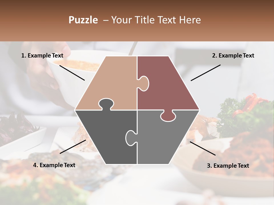 A Person Pouring A Bowl Of Soup Into A Bowl PowerPoint Template