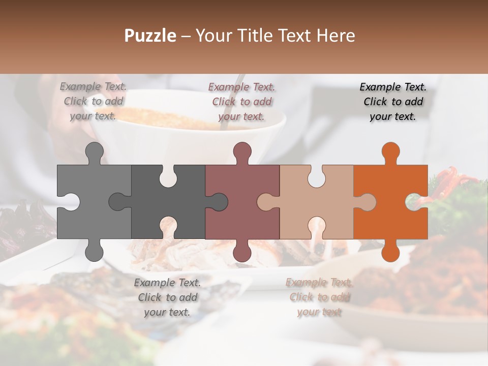 A Person Pouring A Bowl Of Soup Into A Bowl PowerPoint Template