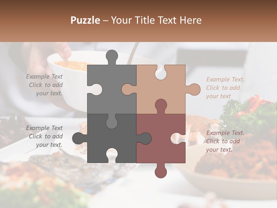 A Person Pouring A Bowl Of Soup Into A Bowl PowerPoint Template