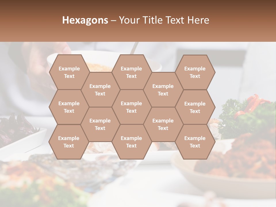 A Person Pouring A Bowl Of Soup Into A Bowl PowerPoint Template