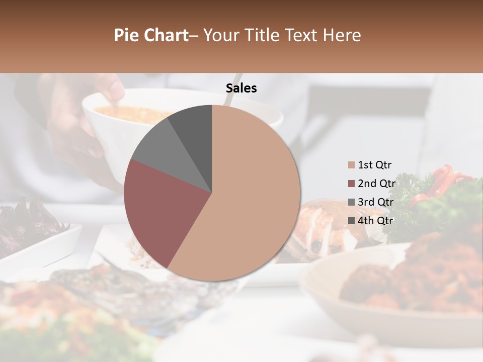 A Person Pouring A Bowl Of Soup Into A Bowl PowerPoint Template